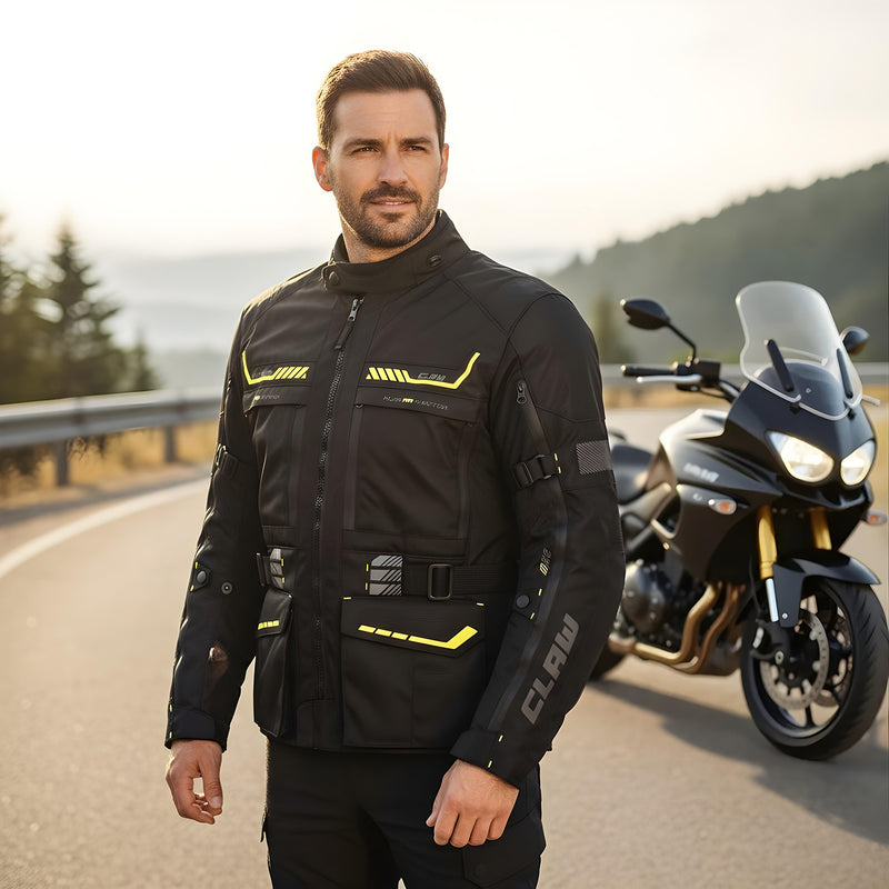 CLAW Hunter Hunter adventure jacket black/Yellow