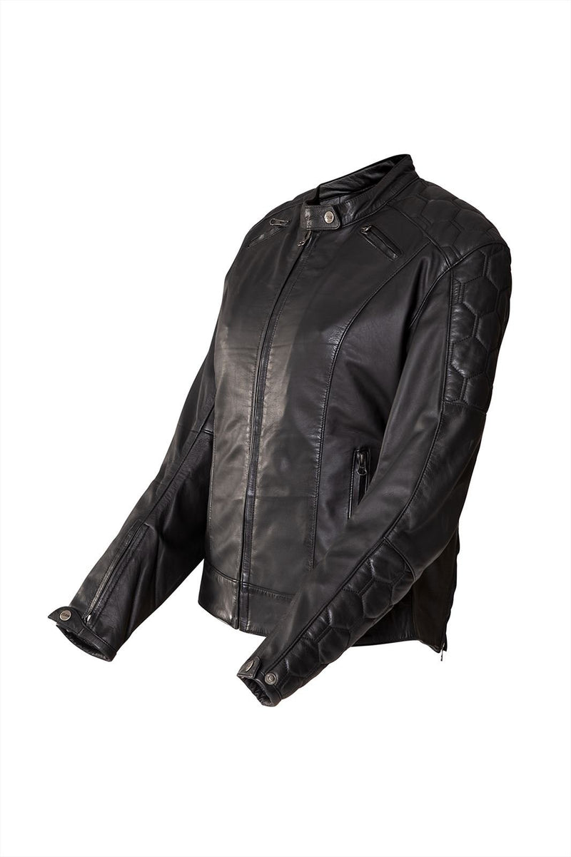CLAW Joelle lady leather jacket black