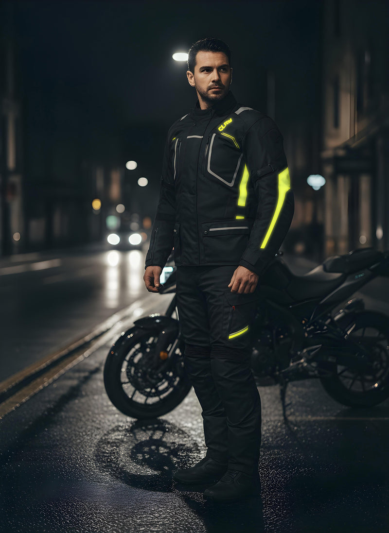 CLAW Salo touring Jacket black/Yellow