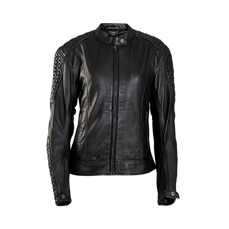 CLAW Sara lady leather jacket black