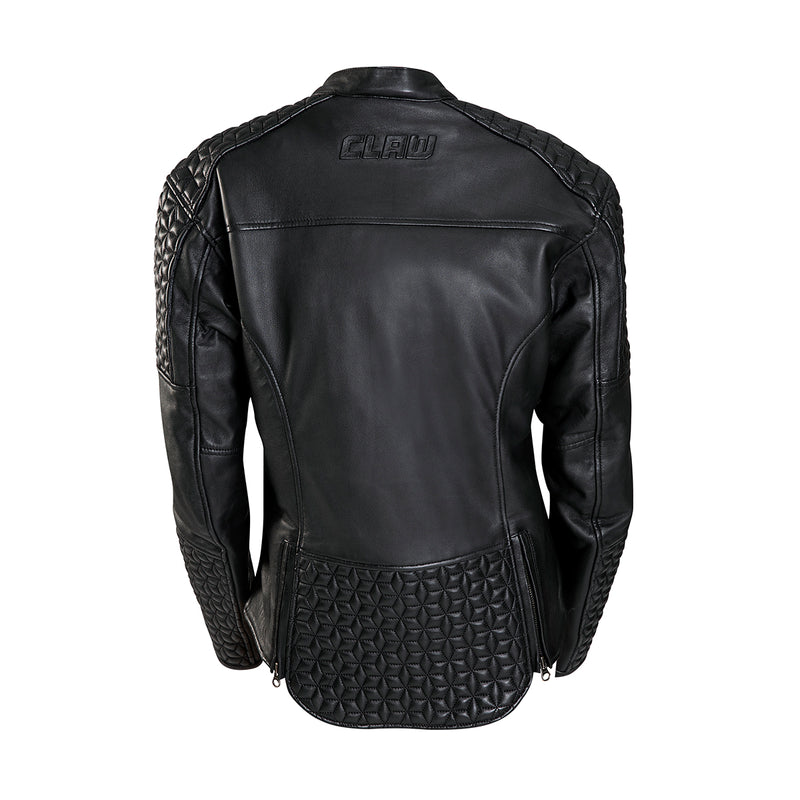 CLAW Sara lady leather jacket black