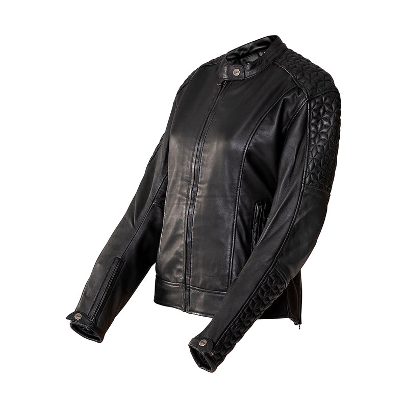 CLAW Sara lady leather jacket black