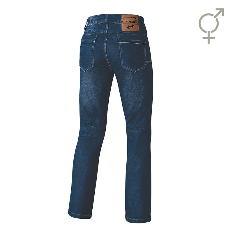 Crane Stretch Motorjeans Denim Blue
