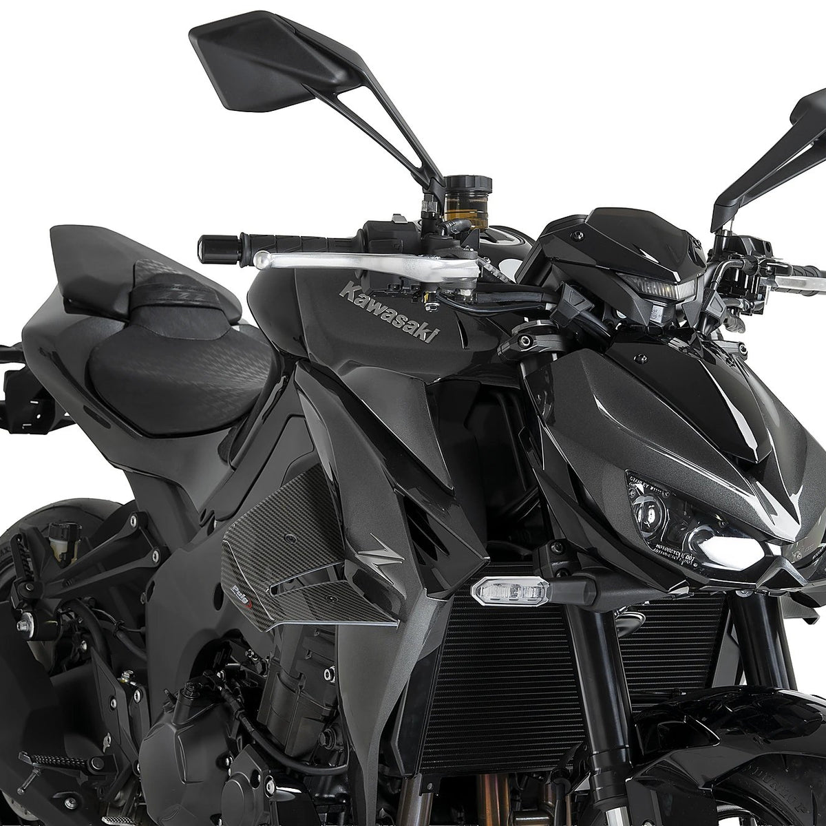 Puig Spoilers D12 Kawasaki Z1100 (2025 en later) carbonlook