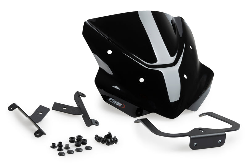 Puig Windscherm New Generation Sport Triumph Street Tri zwart