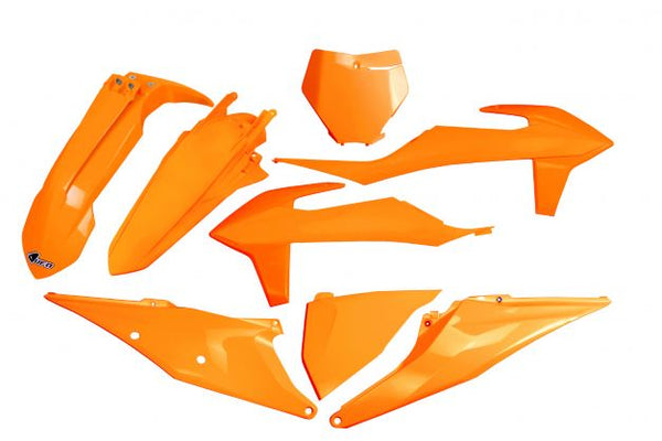 UFO Plastic Kit Orange KTM 125 SX/150 SX 2019-2022
