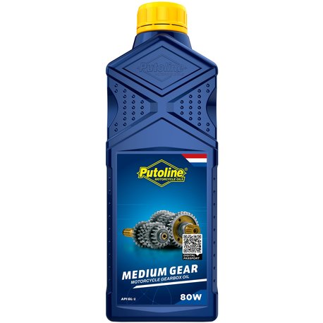 Putoline Medium 80W versnellingsbakolie 1 liter