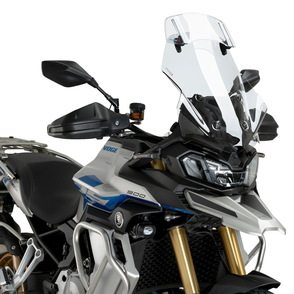 Puig Windscherm Touring met vizier Voge 900DSX transparant