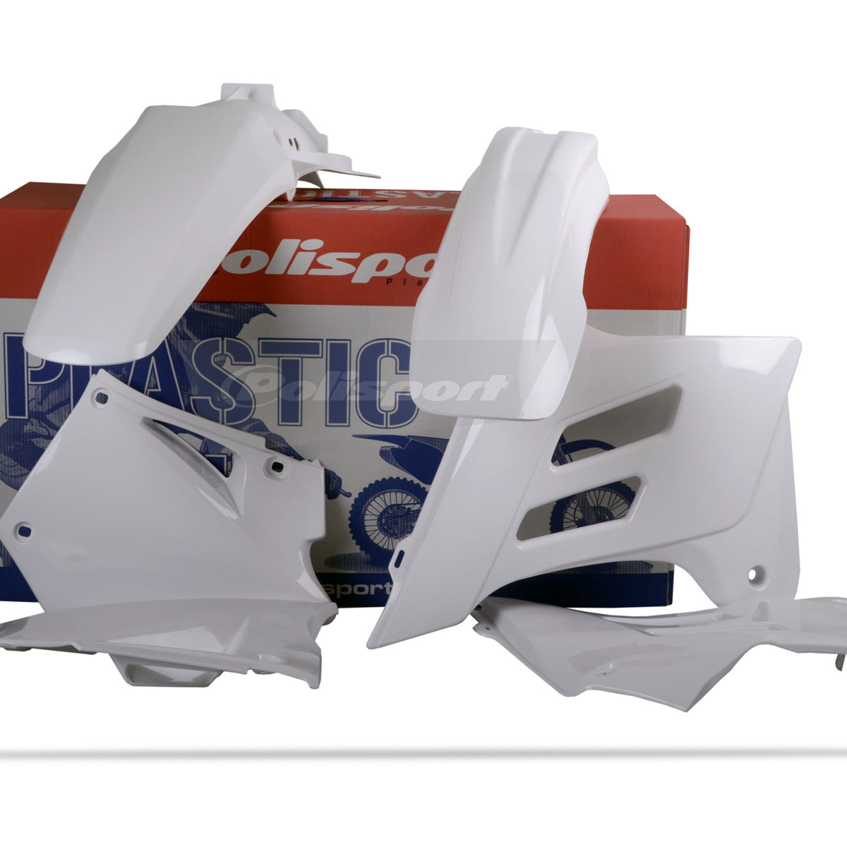 Polisport Plasticset Wit GAS GAS EC125/EC450 2005-2006