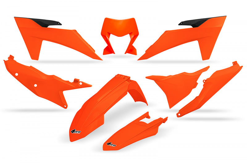 UFO Plasticset Oranje KTM 150 EXC/250 EXC