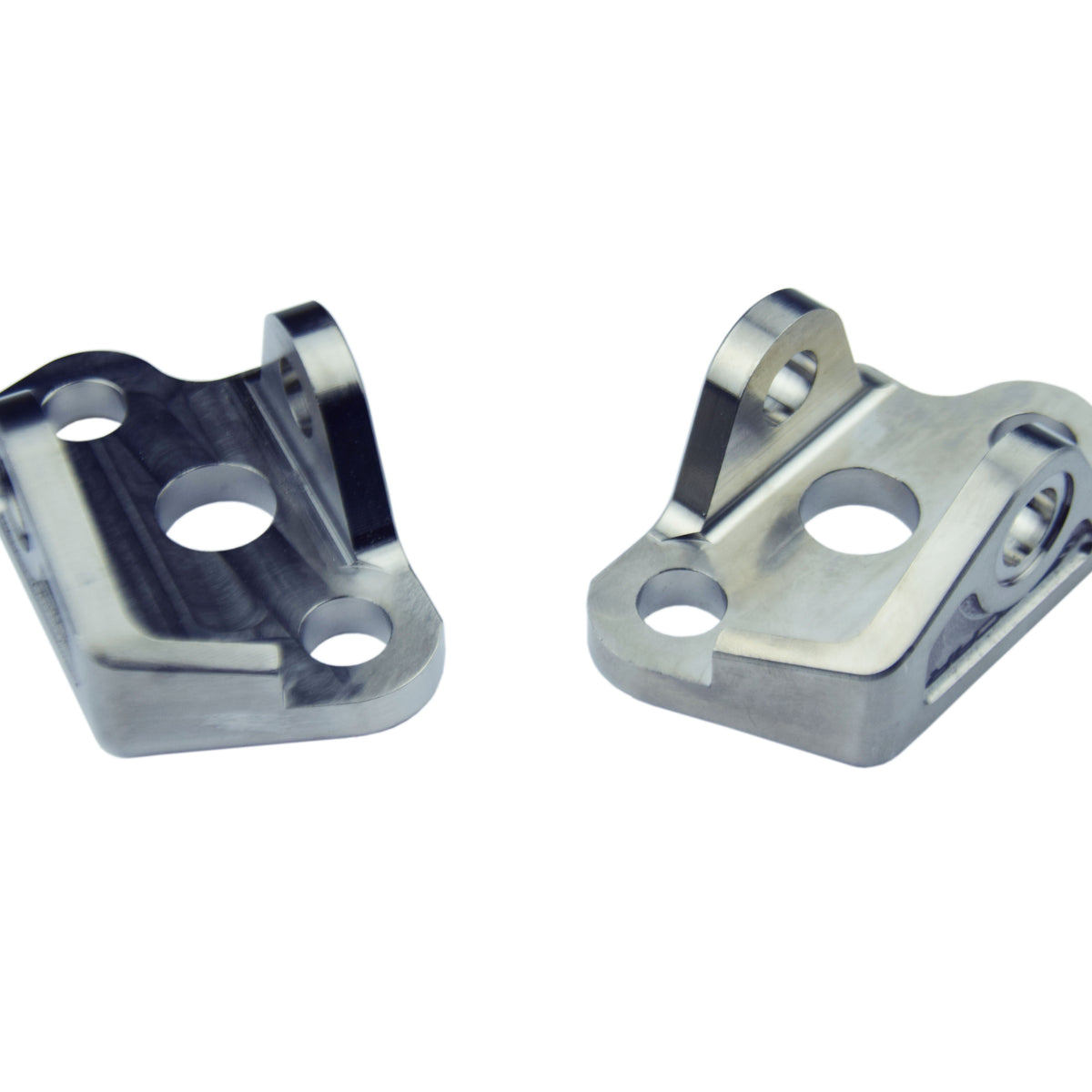Scar Voetsteunbeugels YZ125/250 Gr5-Ti 2006-2025 Titanium
