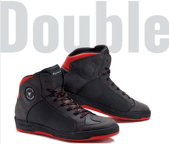 Stylmartin Double WP Zwart Motorschoenen