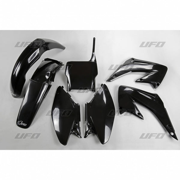 UFO Plasticset Zwart Honda CR125R/CR250R 2005-2007
