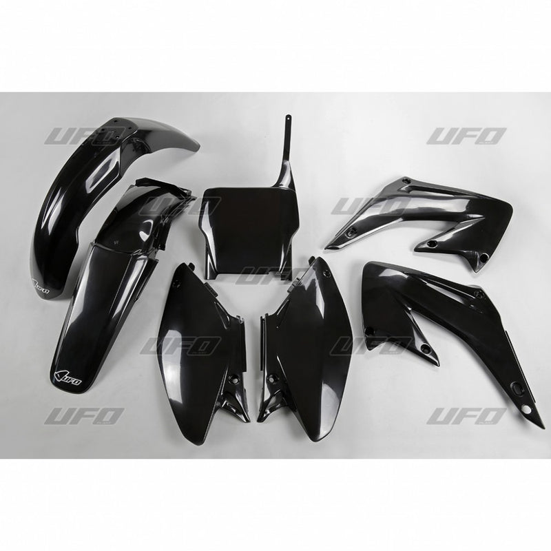 UFO Plasticset Zwart HONDA CR125R/CR250R 2005-2007