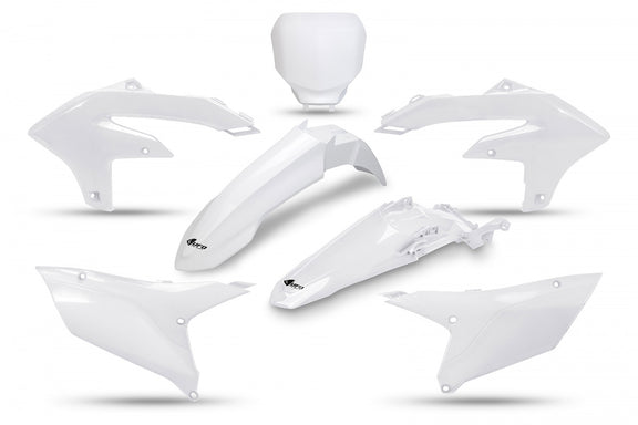 UFO Plasticset Wit YAMAHA YZ250F/YZ450F