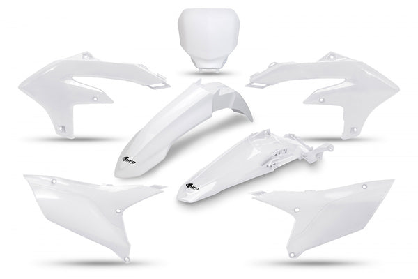 UFO Plasticset Wit Yamaha YZ250F/YZ450F 2023-2026