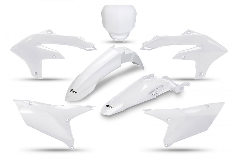 UFO Plasticset Wit YAMAHA YZ250F/YZ450F