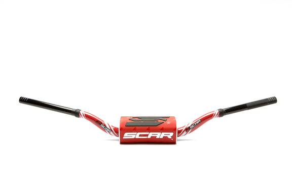 Scar O² Stuur Ø28,6 mm KTM 85SX stuurkussen Stuur rood, Stuurkussen rood