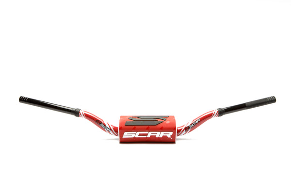 Scar O² Stuur Ø28,6 mm Yamaha YZ/YZF stuurkussen Stuur rood, Stuurkussen rood