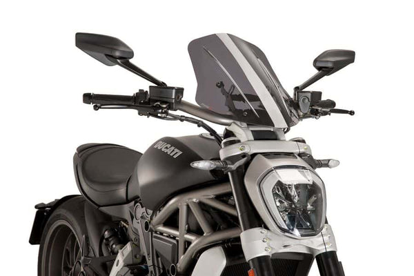 Puig Windscherm New Generation Touring Ducati X Diavel/S (2016-2018) smoke