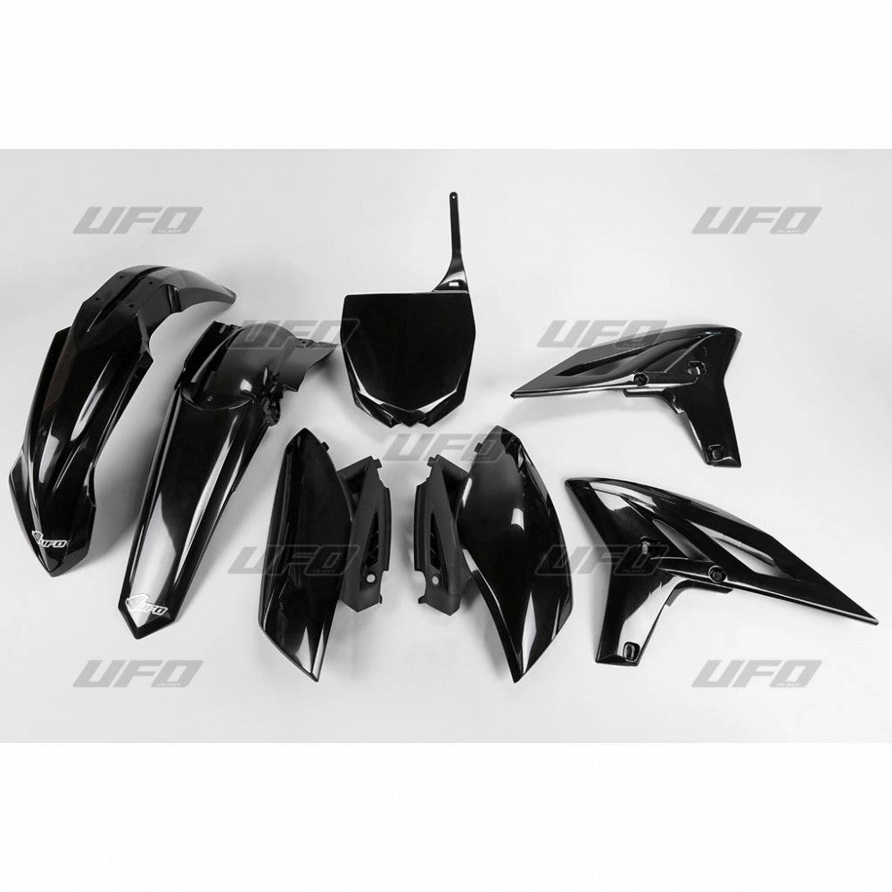 UFO Plasticset Zwart YAMAHA YZ250F 2010