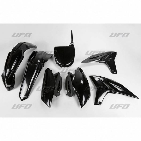 UFO Plasticset Zwart Yamaha YZ250F 2010