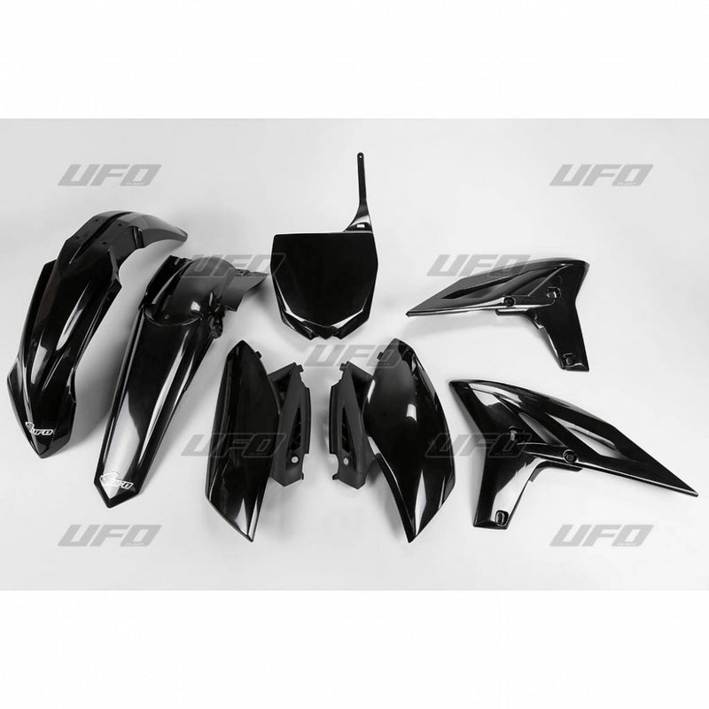 UFO Plasticset Zwart YAMAHA YZ250F 2010
