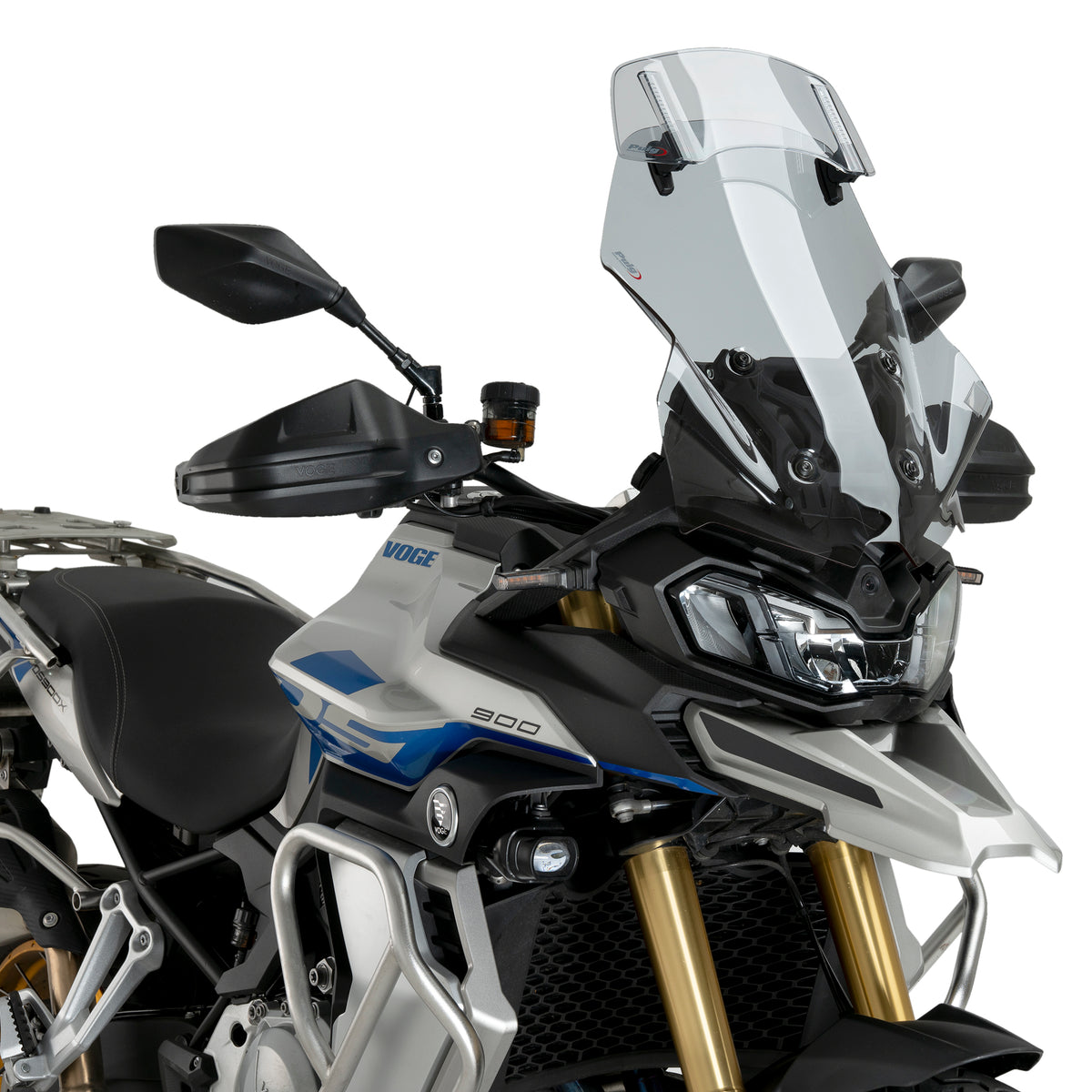 Puig Windscherm Touring met vizier Voge 900DSX smoke