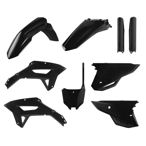 Polisport Plastic Kit Black Honda CRF250RX/CRF450RX 2021-2024