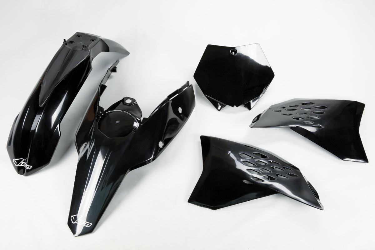UFO Plasticset Zwart KTM 125 SX/144 SX
