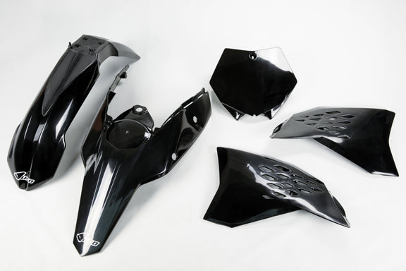 UFO Plasticset Zwart KTM 125 SX/144 SX