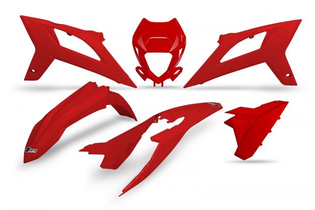 UFO Plasticset Rood BETA RR125 2T/RR200 2020-2022