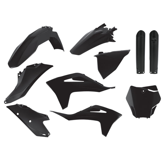 Polisport Plasticset Zwart GAS GAS MC125/MC250 2021-2023