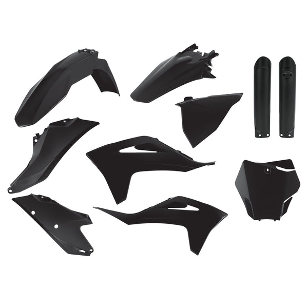 Polisport Plasticset Zwart GasGas MC125/MC250 2021-2023