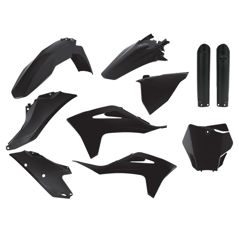 Polisport Plasticset Zwart GAS GAS MC125/MC250 2021-2023