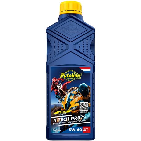 Putoline N-Tech® Pro R 5W-40 motorolie 1 liter