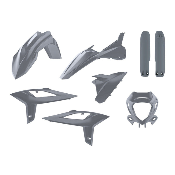 Polisport Plasticset Grijs Beta RR125 2T/RR200 2020-2022