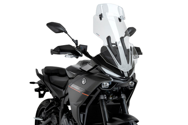 Puig Windscherm Touring met vizier Yamaha Tracer 7 (2025 en later) transparant