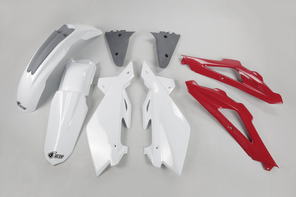 UFO Plasticset Wit Husqvarna TC125/TC250 2005-2007