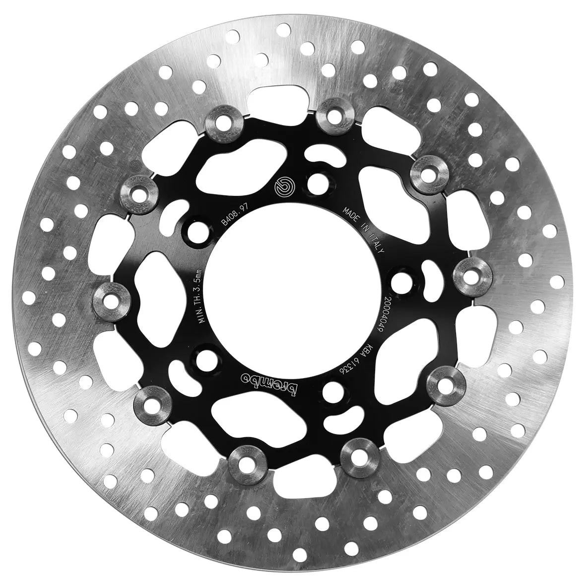 Brembo Serie Oro voorremschijf 280 x 4,0 mm Kymco Xciting 400 2014-2019