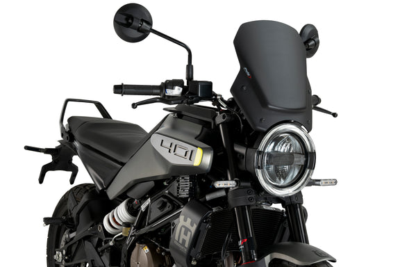 Puig Windscreen New Generation Sport Svartpilien