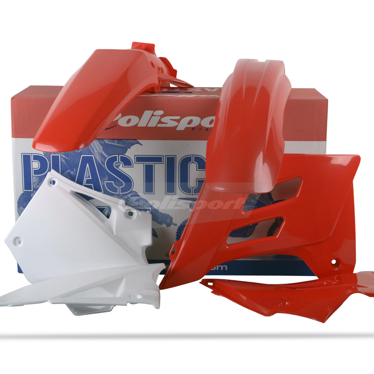Polisport Plasticset Wit GAS GAS EC125/EC450 2005-2006