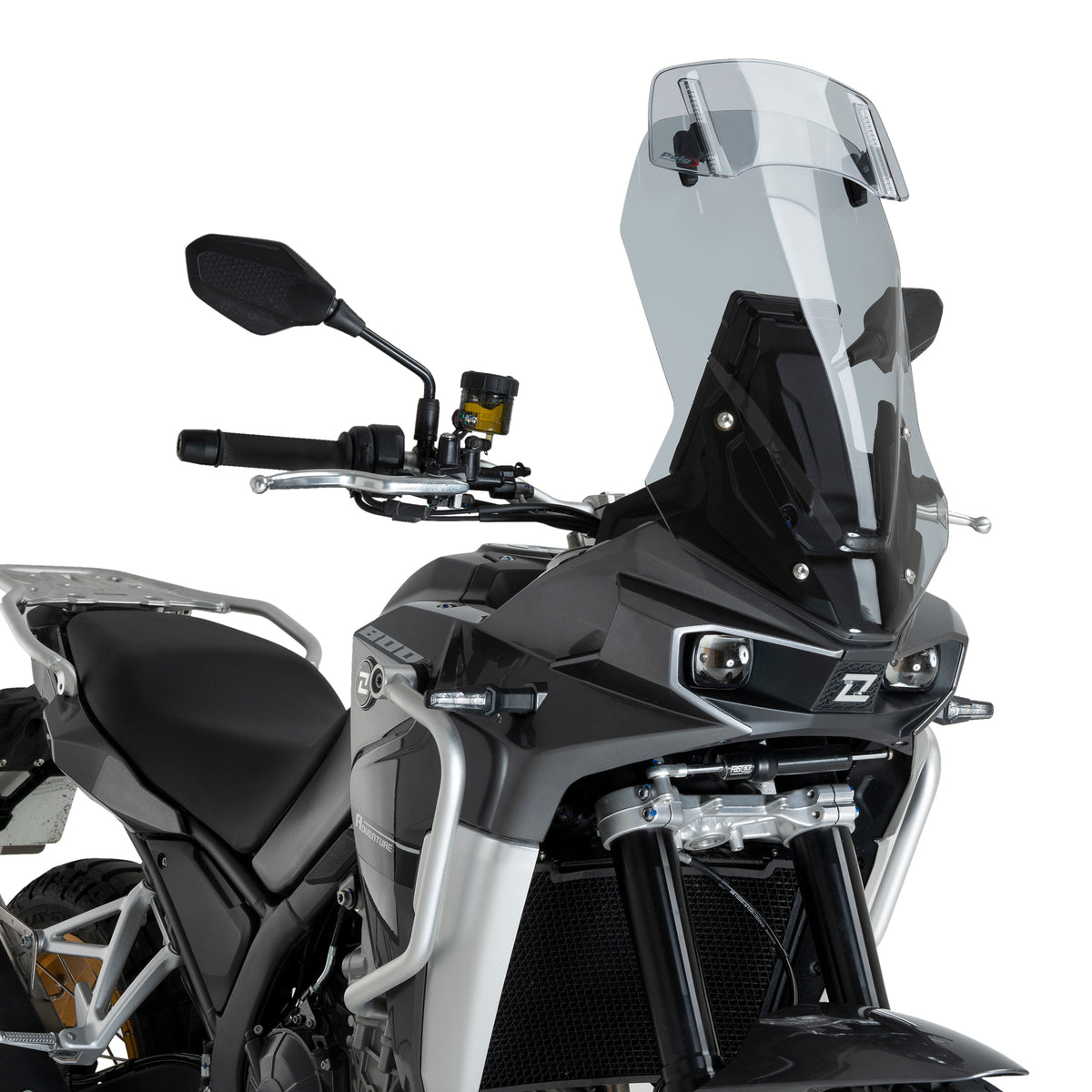 Puig Touring Windscherm met vizier Kove 800X Pro smoke