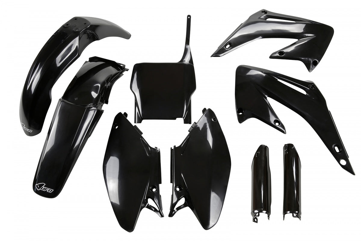 UFO Plasticset Zwart HONDA CR125R/CR250R 2005-2007