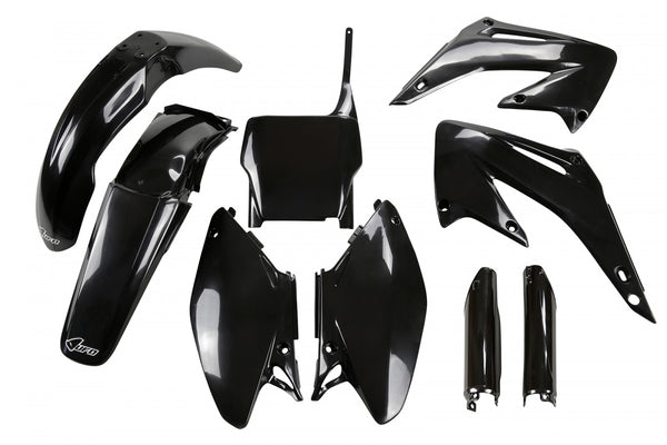 UFO Plasticset Zwart Honda CR125R/CR250R 2005-2007