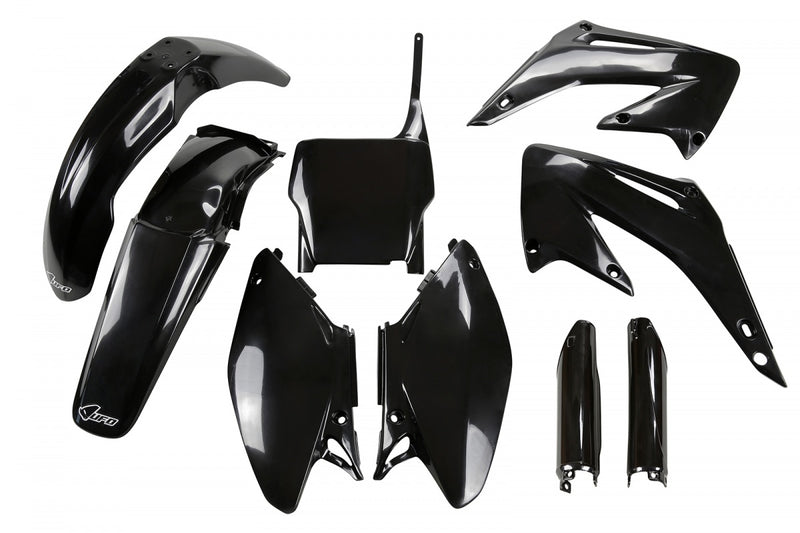 UFO Plasticset Zwart HONDA CR125R/CR250R 2005-2007