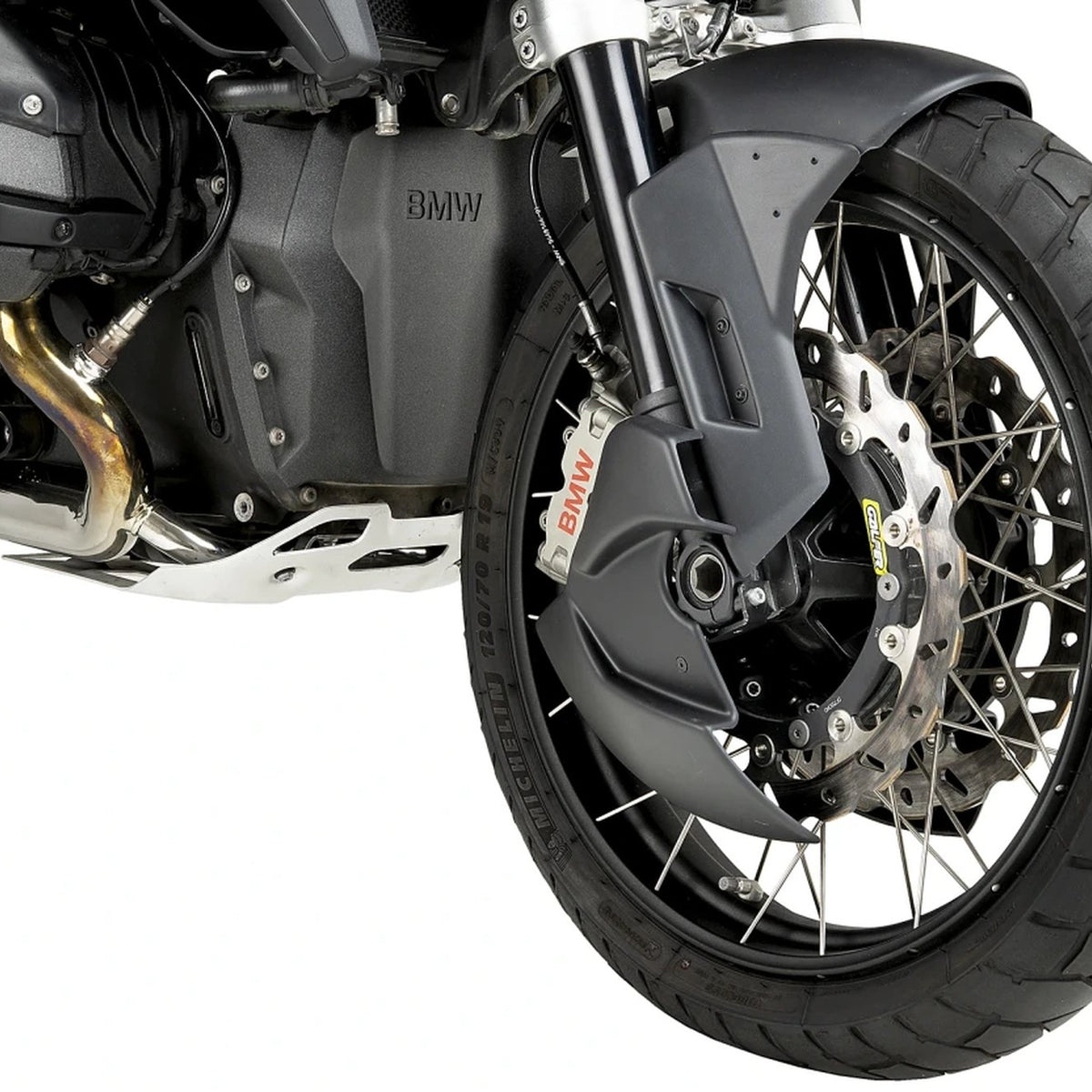 Puig Remkoeler #4 + Front Fender #3 zwart