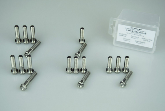 Scar Titanium Boutenset Voorzijde Honda CR125/250 2002-2007