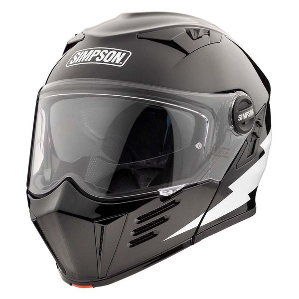Simpson Darksome Hellfire System Helmet Motorcycle Helmet Pinlock Sun Visor