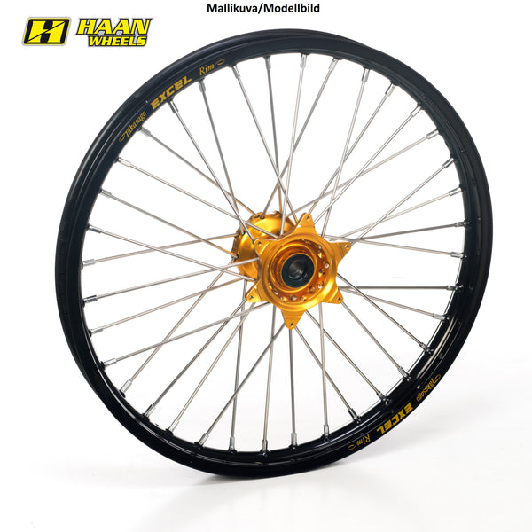 Haan Compleet Wiel 21x1,60 SX&SXF&EXC HSB 2003-2015 Velg zwart, Naaf goud